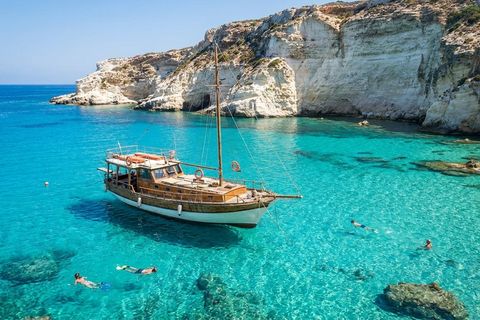 Akamas Coast & Blue Lagoon Boat Trip from Latchi (4 hours, BBQ + Snorkel)